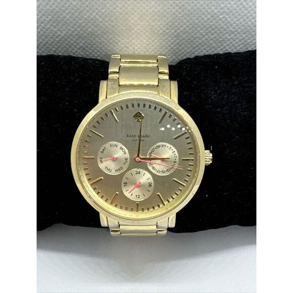 Kate Spade New York Gramercy 0479 Women Stainless Steel Analog Dial Watch JNA528 - Picture 1 of 11